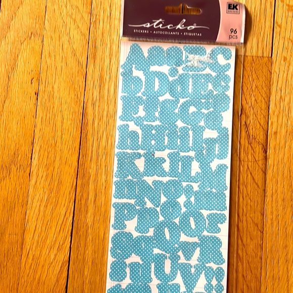 Paper Crafting Scrapbooking Lot of 1000+ Alphabet Stickers - Making Memories - Picture 2 of 11